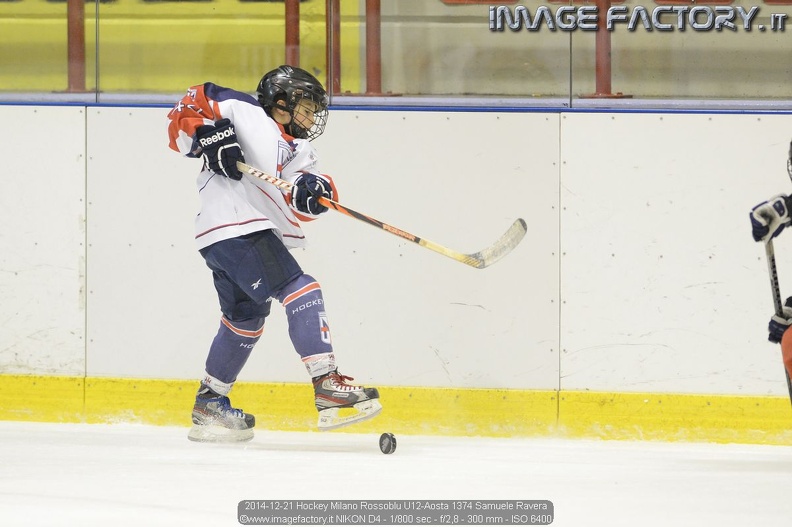 2014-12-21 Hockey Milano Rossoblu U12-Aosta 1374 Samuele Ravera.jpg
